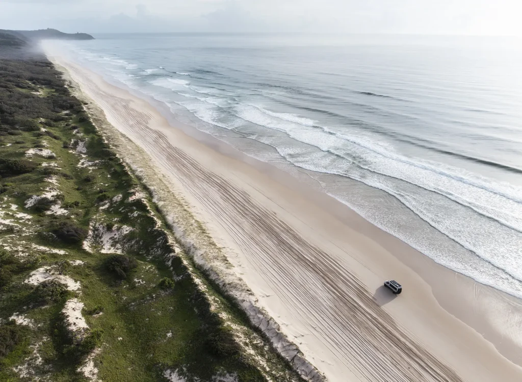 Aerial drone filming of the Sunshine Coast by Pepper Productions