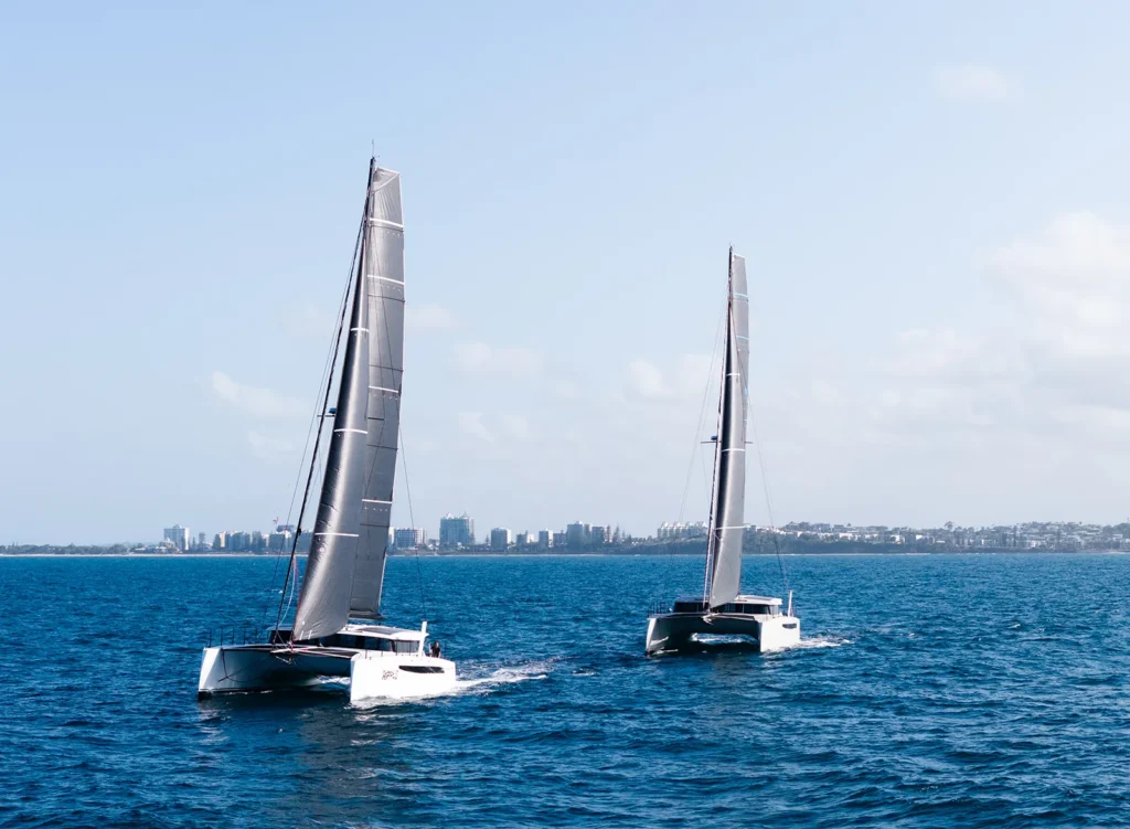 Sailing content filmed by Pepper Productions